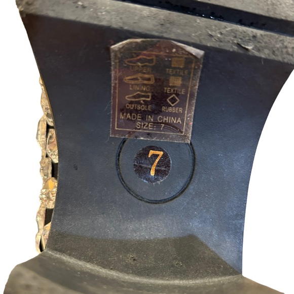 Akira Azalea Wang Tryna Black Lace-up Crystallized Gems Bootie 7 - Picture 10 of 13